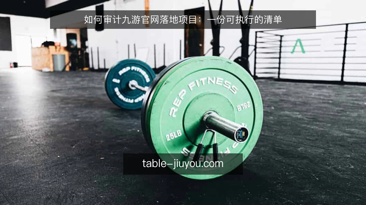 如何审计九游官网落地项目：一份可执行的清单